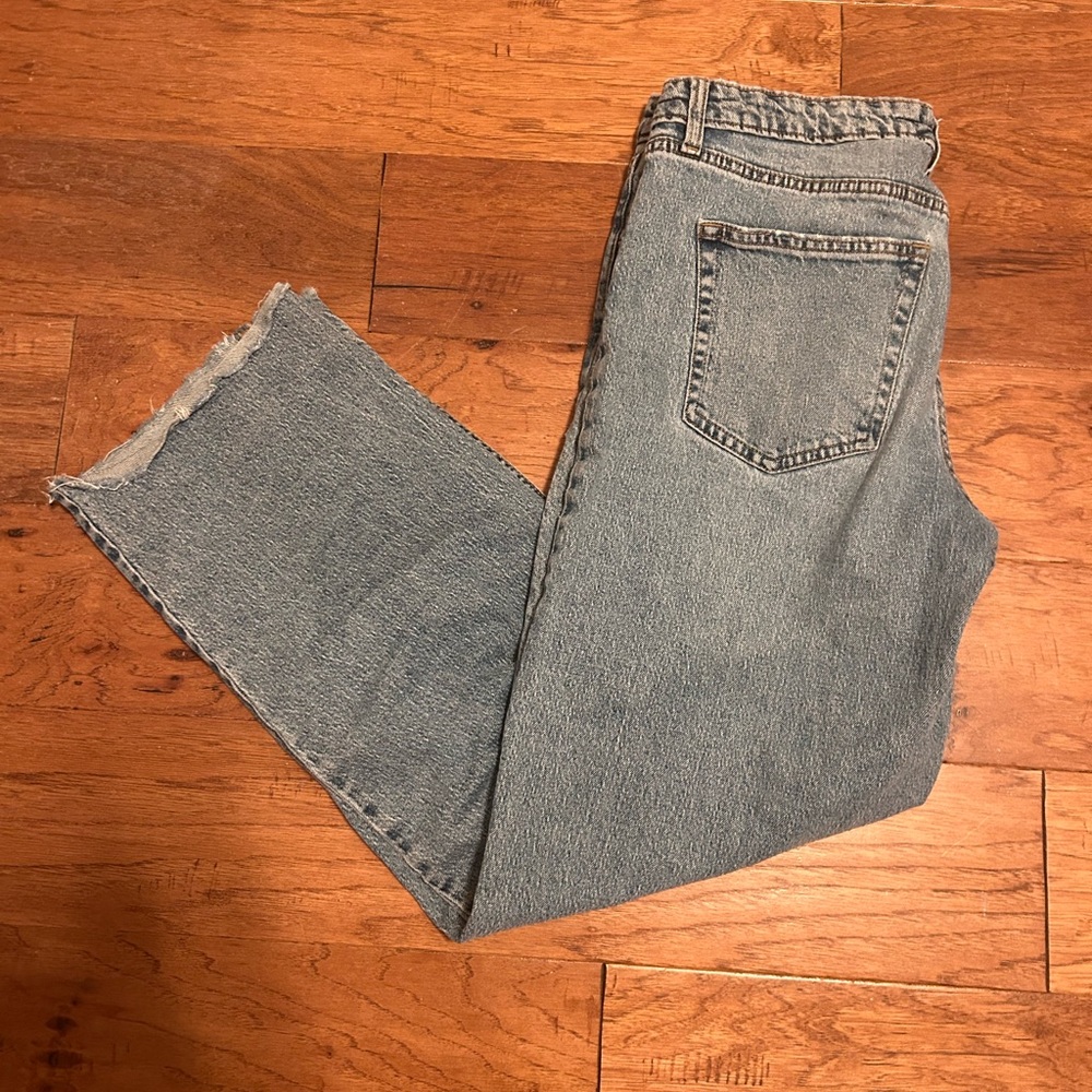 Wild Fable Light Blue Cropped Jeans
